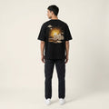 Anime Sun Rising Oversized T-Shirt